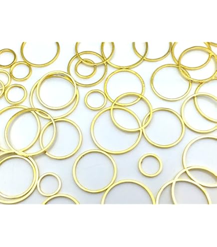 Amazon | フレームパーツ ゴールド 三角 3サイズmix【0.9cm 1.4cm 2.6